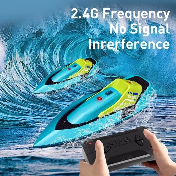 4DRC S5 Blue Green Remote Controlled Ship, Logistics Randomly Sent By UPS, USPS, FEDEX, Banned Platform Temu