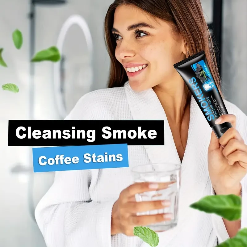LANEMAY Smokers Toothpaste Cold Mint Spice for Fresh Breath & Bright Teeth