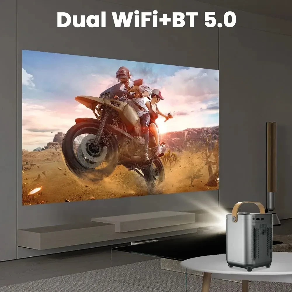New Portable Home All-in-one HD Projector