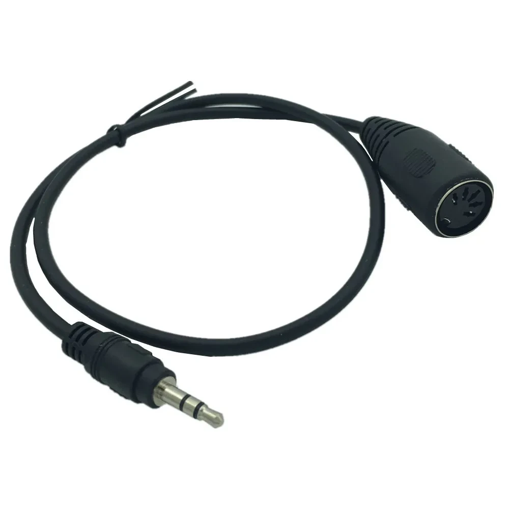 35 Male To DIN 5p Female Audio Plug To MIDI Adapter Cable Audio MIDI DIN 5PIN Cable
