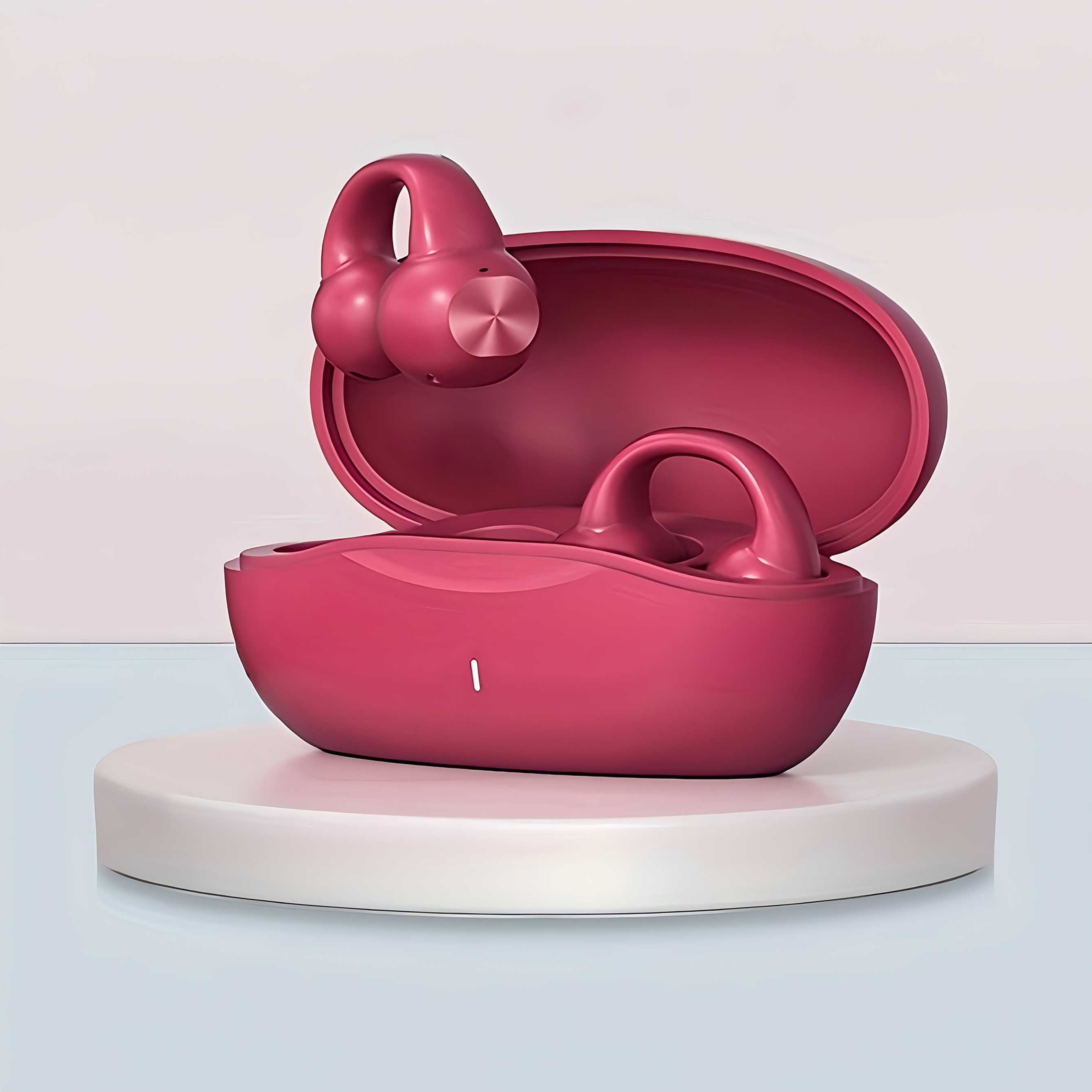 GENAI J01 Wireless Earbuds Open-Ear Clip Headphones with Touch Volume Control
