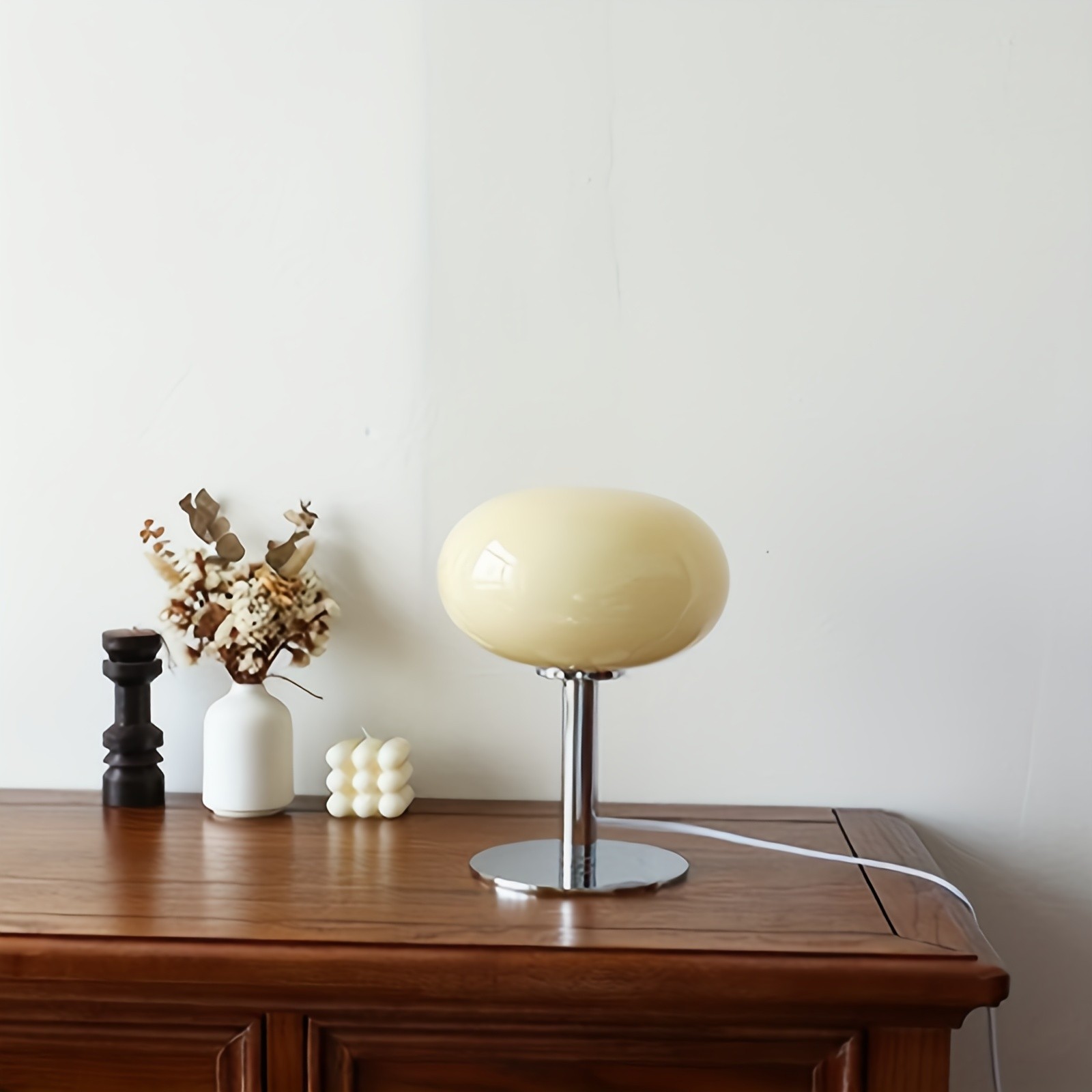 GENAI Murano Glass Table Lamp  Dimmable USB Ambient Lighting for Modern Kiwi Spaces