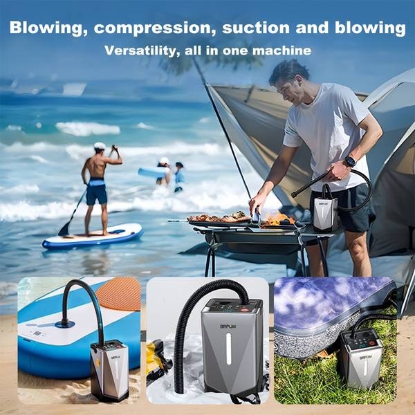BRPOM Car Jump Starter with Air Compressor Your All-In-One Roadside Rescue Companion