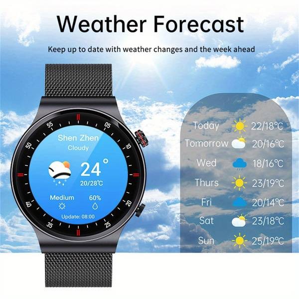 LIGE Smart Watch Stylish, Lightweight & Packed With Smart Performance