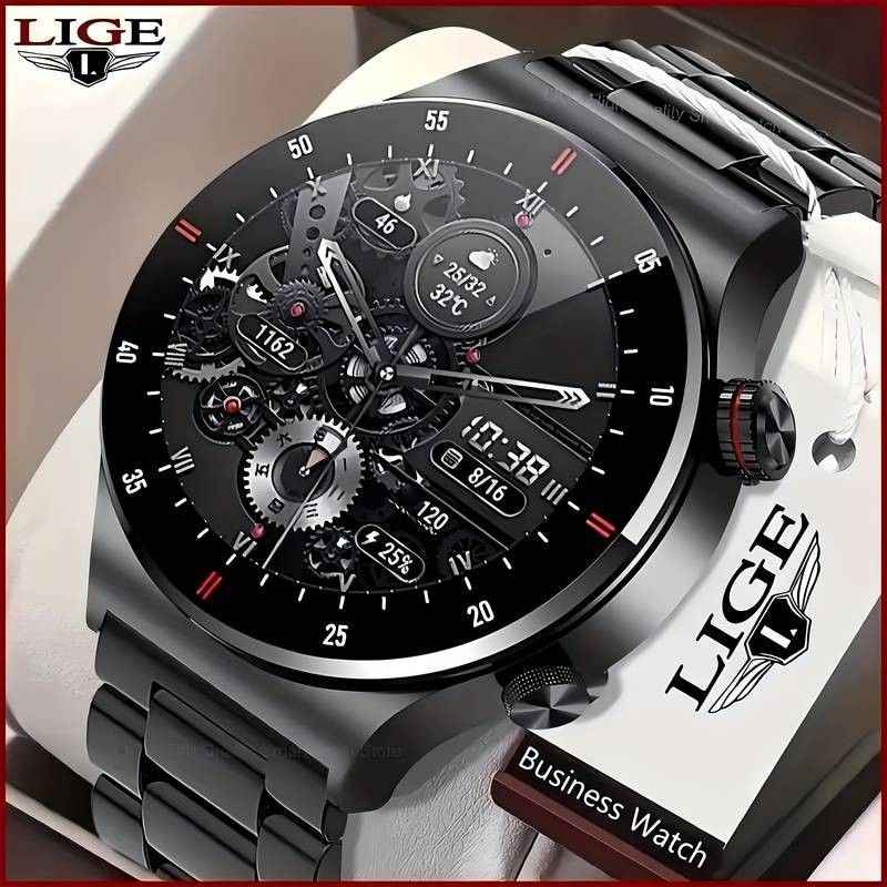 LIGE Smart Watch Stylish, Lightweight & Packed With Smart Performance