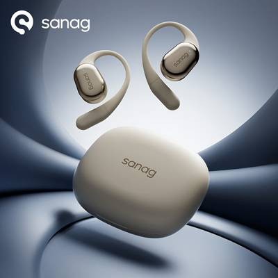 SANAG C16S TWS Wireless Earbuds HiFi Open-Back Sound, Smart Touch Control & All-Day Comfort