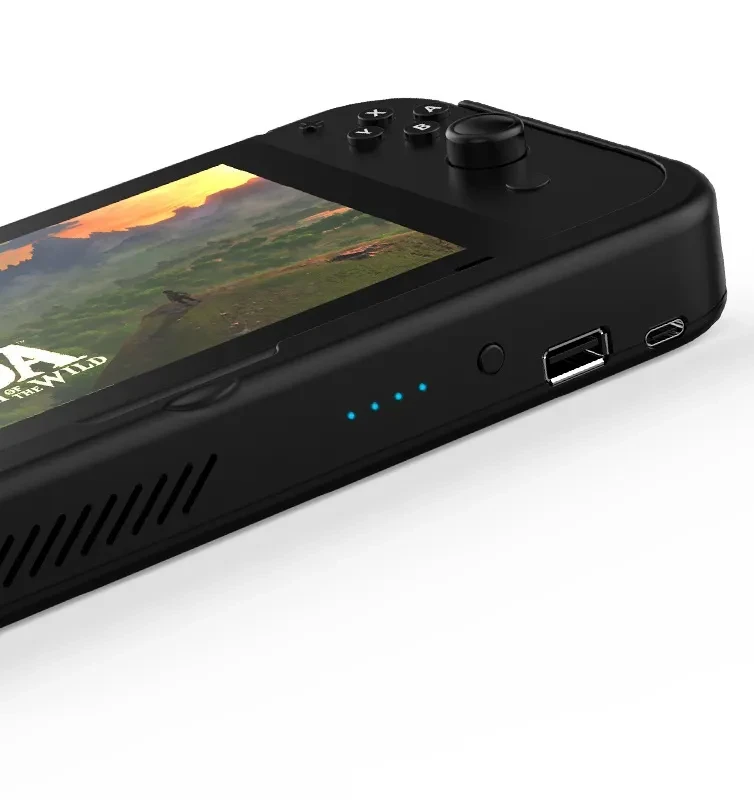 Leather case protective case charging treasure