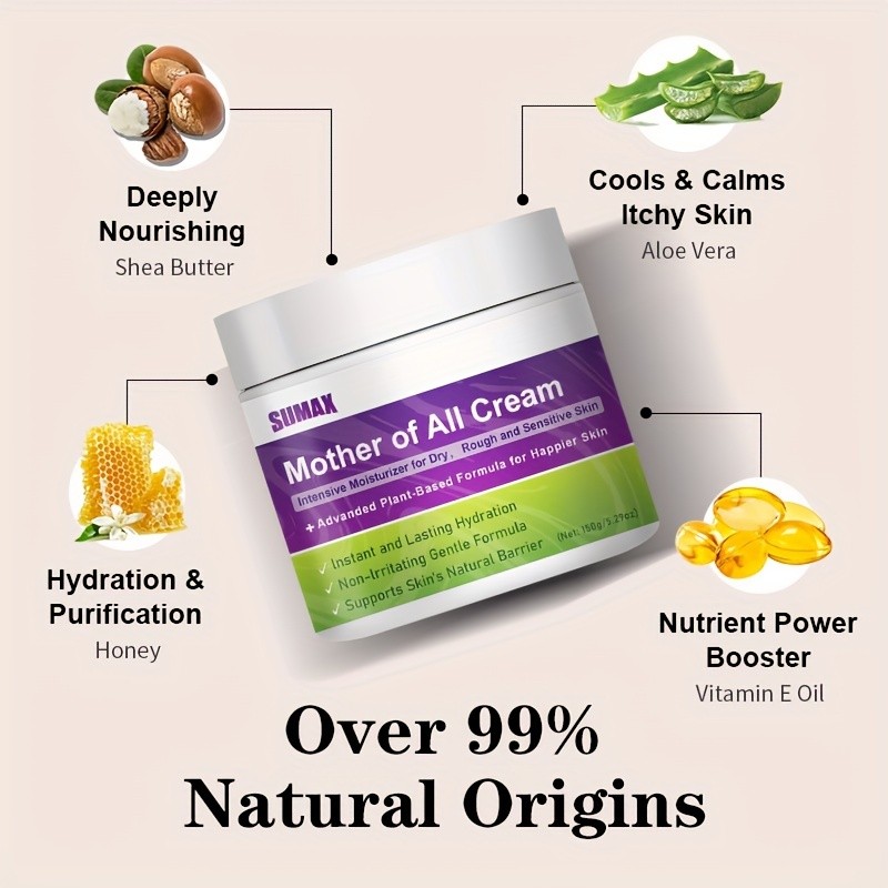SUMAX Hydrating Face Cream Ceramide & Hyaluronic Acid Moisture Barrier Enhancing Cream (150g)
