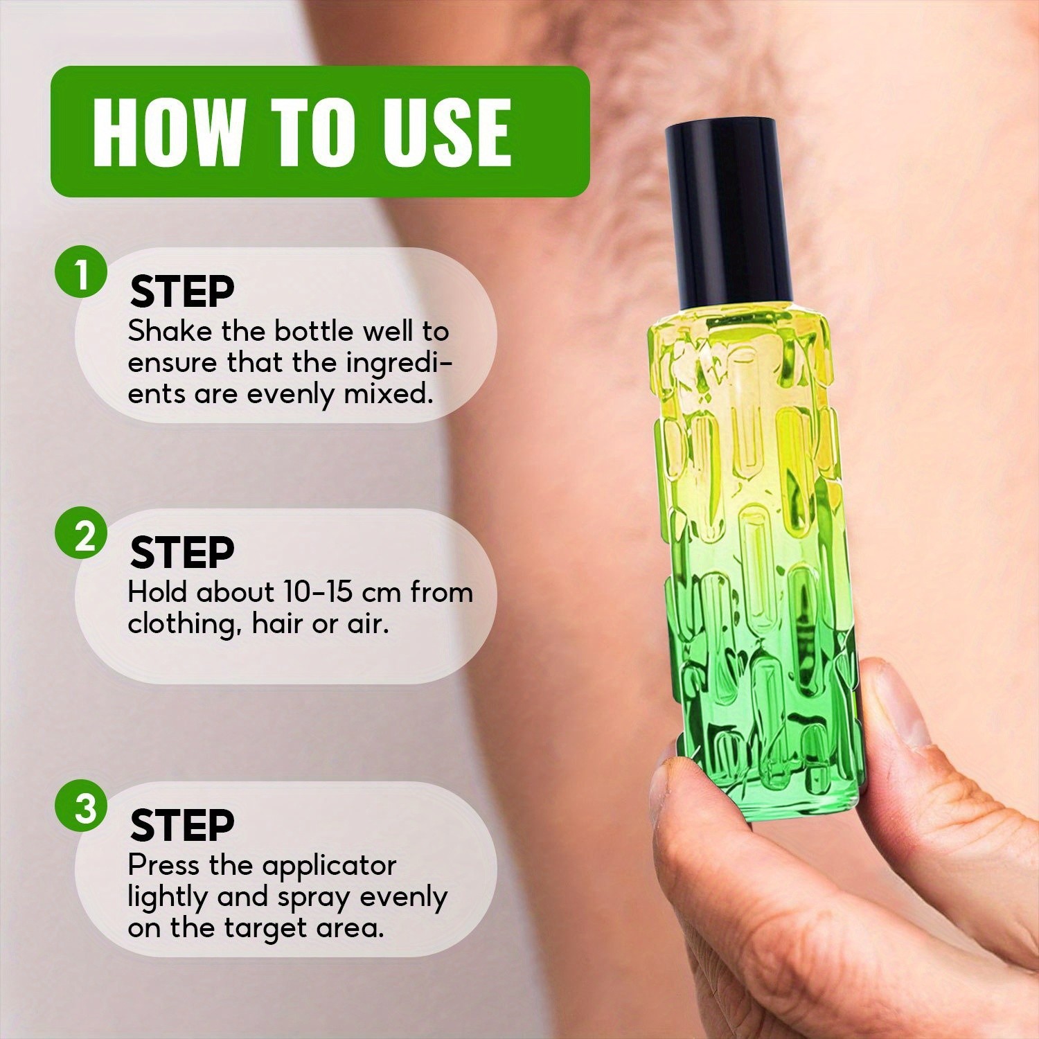 SUMAX Vanilla Deodorant Spray Alcohol-Free Body Odor Control with Natural Vanilla Fragrance