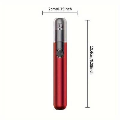GERTZY USB Rechargeable Nose & Ear Hair Trimmer Painless, Precise & Designed for Modern Grooming