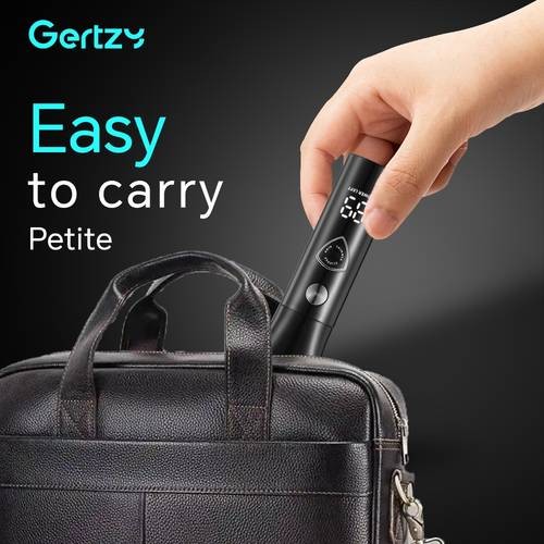 GERTZY Mens Electric Body Trimmer Set Full Grooming Kit with Ceramic Blades, Nose Trimmer, Hair Clipper & USB Charging
