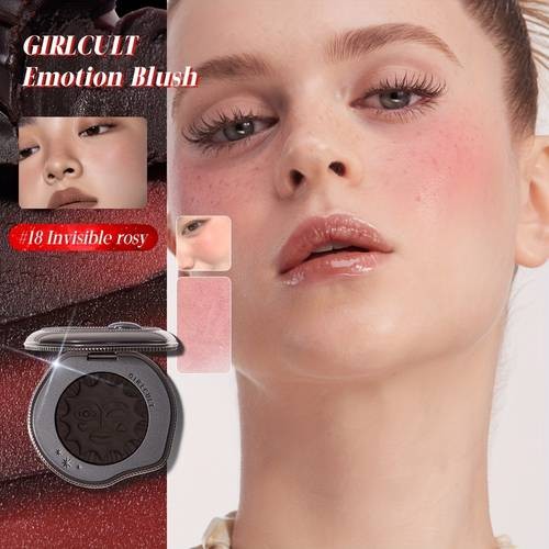 Girlcult Halloween Black to Red Contouring Matte Brightening Peach Soft Pink Highlight & Contour in One