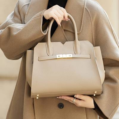ZOOLER Luxury Genuine Leather Womens Handbag Elegant Large-Capacity Shoulder & Messenger Bag