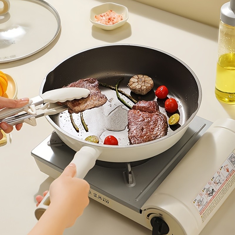 COOKER KING Non-Stick Titanium Coating Frying Pan with Lid Healthy, PFOA-Free Cooking for All NZ Cooktops