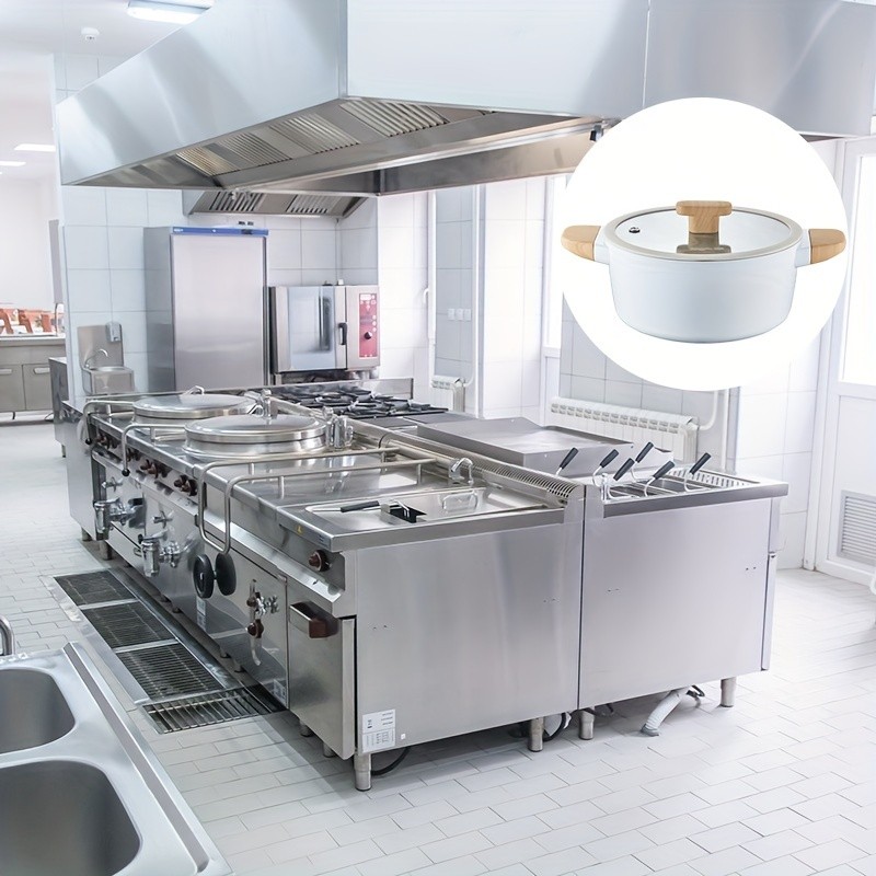 COOKER KING 24cm Non-Stick StockPot with Glass Lid PTFE/PFOA-Free, Induction Ready & Perfect for Everyday NZ Cooking