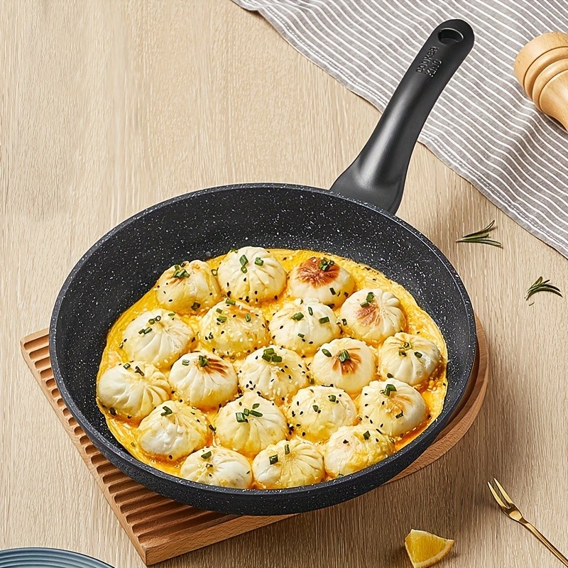 COOKER KING Nonstick Frying Pan Non-Toxic, PFOA-Free Cooking with Heat-Resistant Handle for All NZ Cooktops
