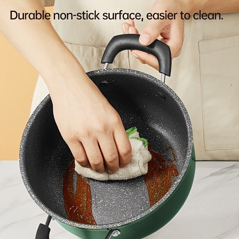 COOKER KING 22cm Non-Stick Saucepan with Glass Lid Multi-Purpose, PFOA-Free Stew Pot for Soup, Noodles & Everyday NZ Cooking