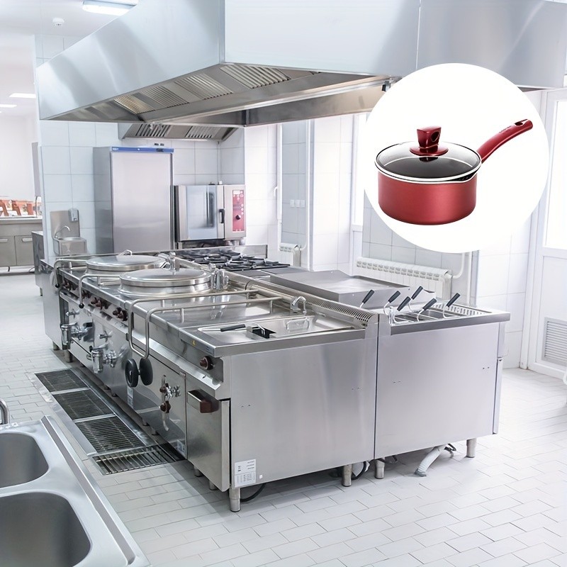 COOKER KING 2.1QT Nonstick Saucepan with Glass Lid Safe, Even-Heating Daily Pot for All NZ Cooktops