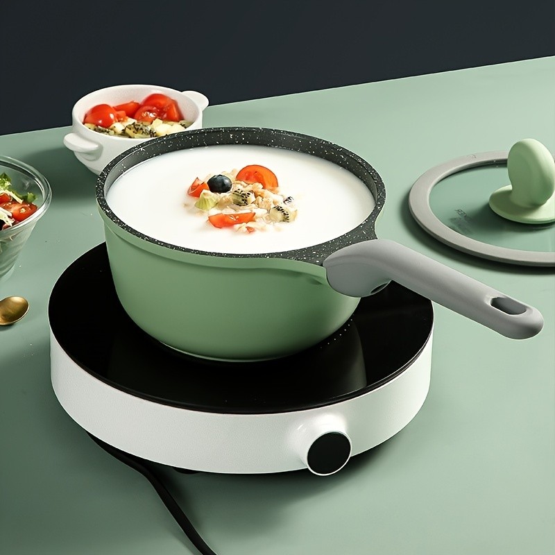 COOKER KING Nonstick Daily-Use Saucepan with Lid Safe PFOA-Free Design for Smooth Cooking on All NZ Cooktops