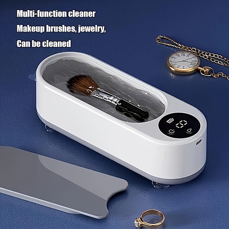 FEIYBA Wireless Sonic Cleaning Machine 360 Vibration Deep-Clean Device for Glasses, Jewelry, Watches & Personal Items