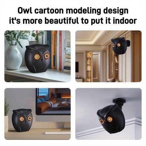 Smart Home Security Camera  Motion Detection, Night Vision & Two-Way Audio