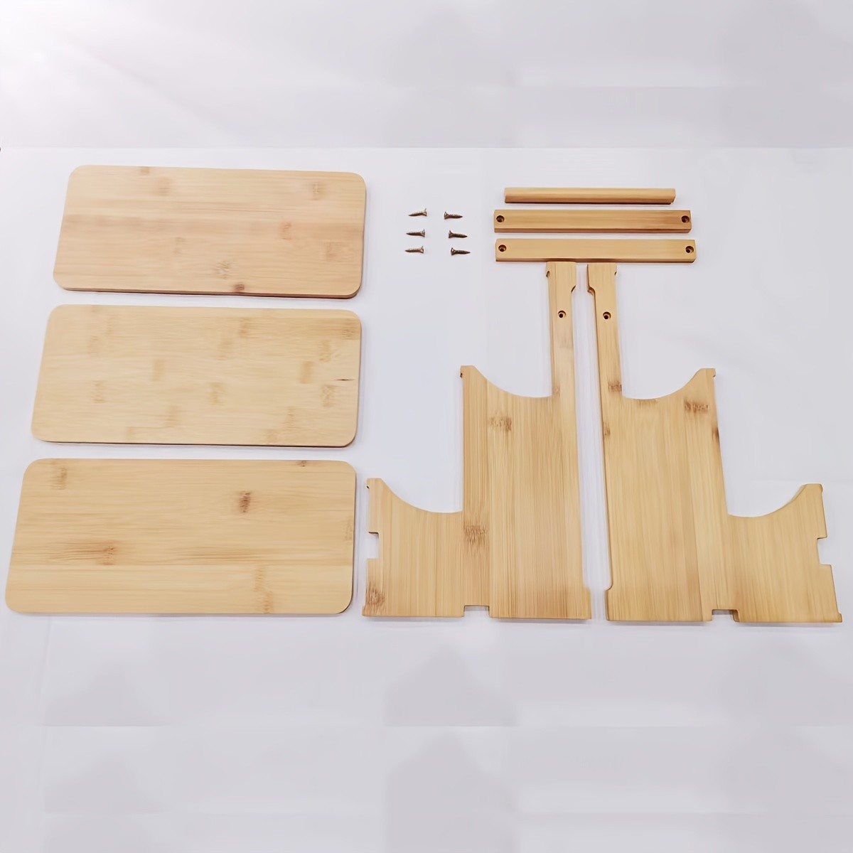CEEFU Multi-Tier Bamboo & Wood Cupcake Stand Elegant Dessert Display for Holidays, Parties & NZ Home Celebrations