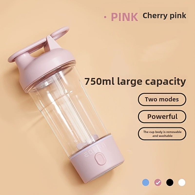 eQUra Portable Tritan Water Bottle with Capacity Scale Shatterproof Single-Spout Hydration Bottle for Gym, Camping & Outdoor Use
