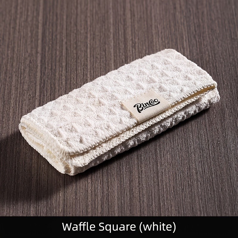 Bincoo Barista Coffee Machine Cleaning Towel Absorbent Square Rag for Milk Spills, Steam Wands & Caf Workstations