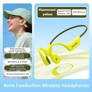 POLVCDG 2025 Upgraded X9 Wireless Bone Conduction Headphones 32GB Memory & IPX8 Waterproof