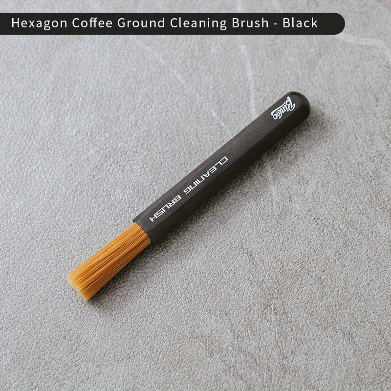 Bincoo Aluminum Alloy Grinder Cleaning Brush Compact Coffee Bar Maintenance Tool