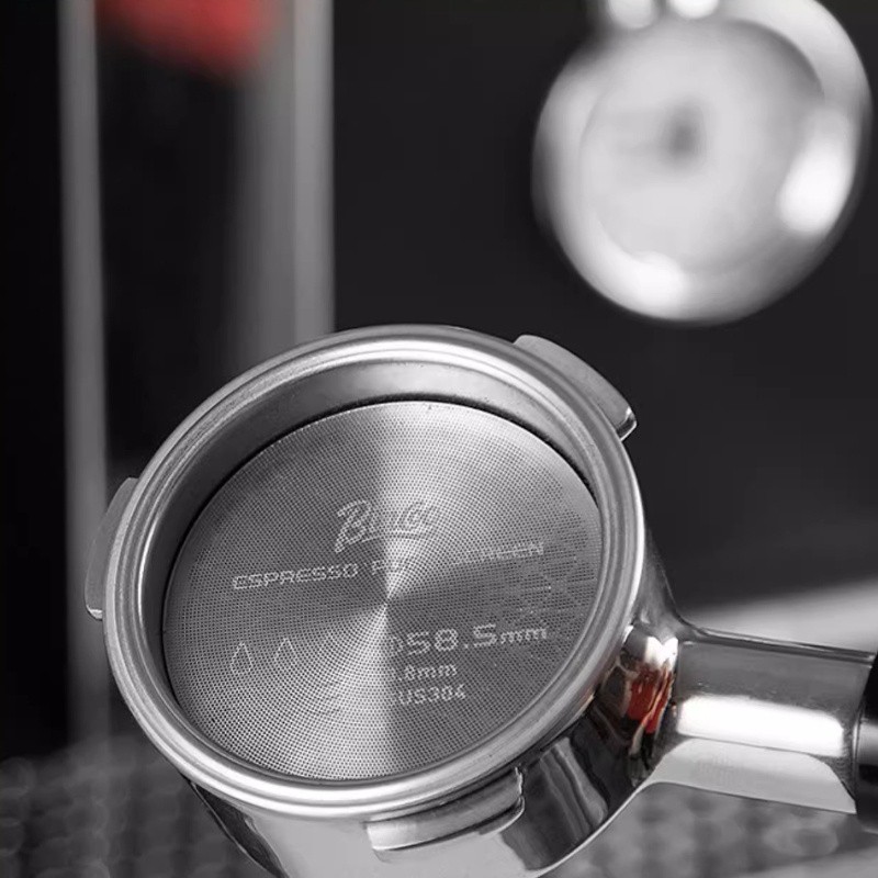 Bincoo 51mm Stainless Espresso Cake Screen 0.8mm Reusable Extraction Filter