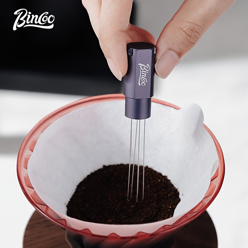 Bincoo Magnetic Coffee Powder Needle Aluminum Alloy WDT Distribution Tool