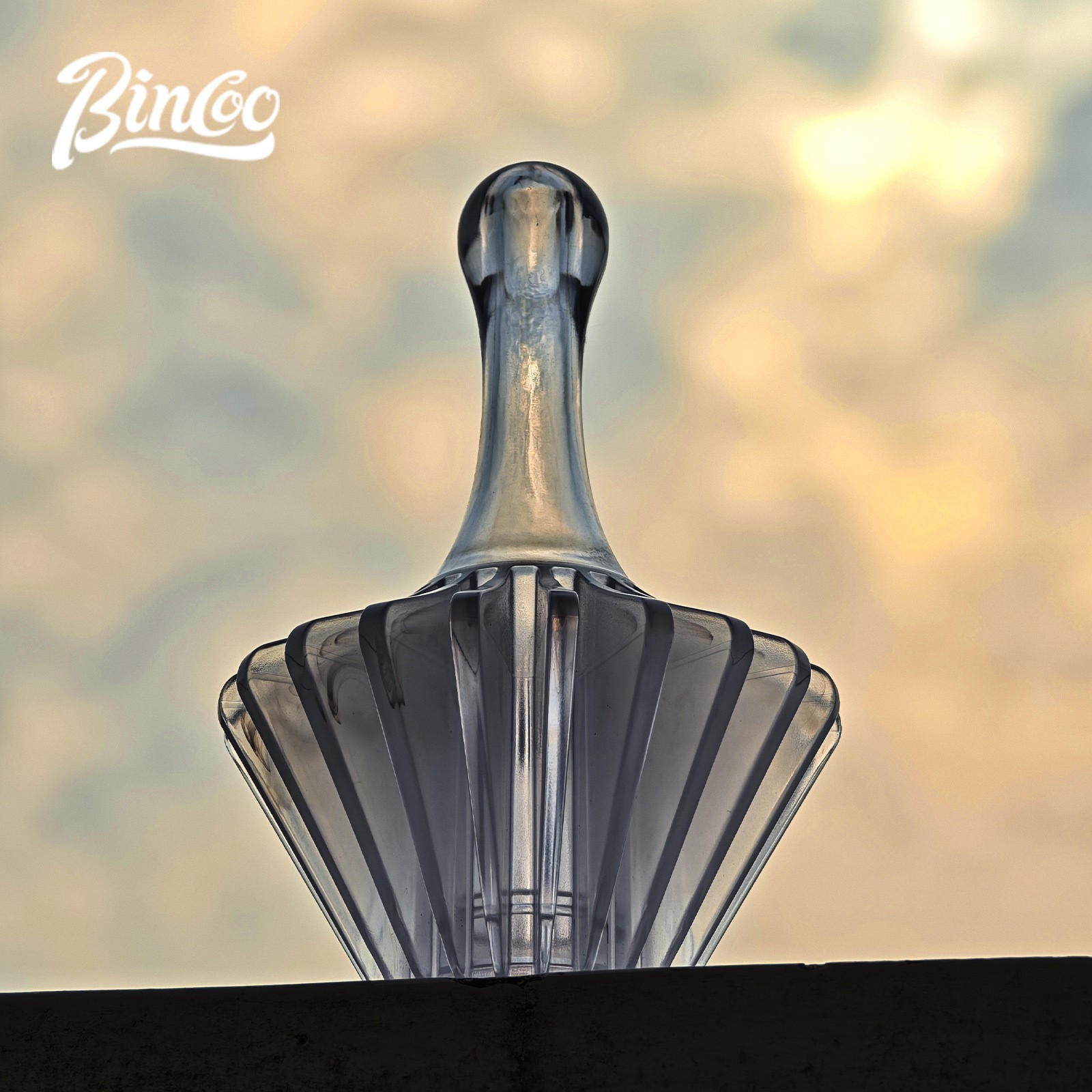 Bincoo Tritan Coffee Filter Press Tool Heat-Resistant BPA-Free Pour-Over Accessory