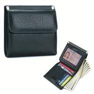 OBCREATOR Womens Genuine Leather Wallet Elegant Multi-Compartment Clutch with Magnetic Closure