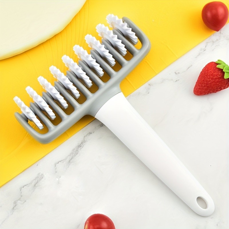 WIEZ Plastic Noodle & Pasta Maker Easy Hand-Press Tool for Fresh Homemade Spaghetti and Noodles