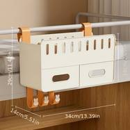 Household Hanging Storage Basket Easy Daily Organisation for Any Space