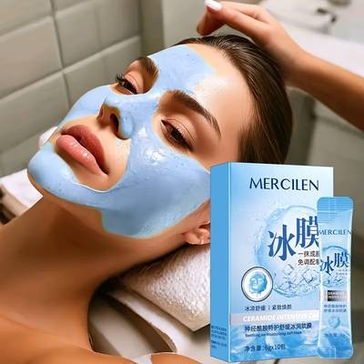 MERCILEN Dreamy Blue Ceramide Ice Soft Film Deep Moisturizing Facial Treatment