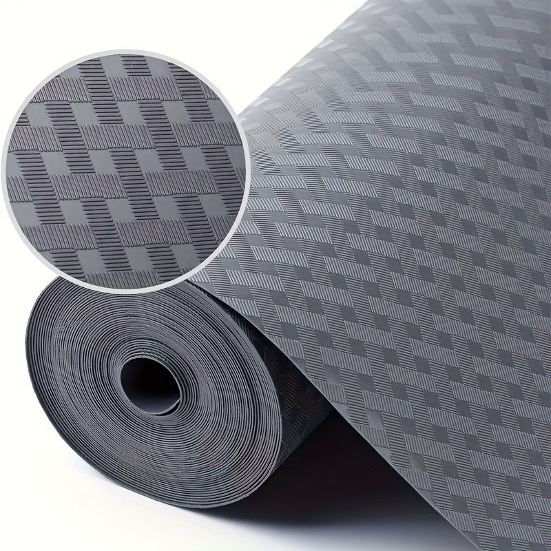 WIEZ Thickened EVA Non-Slip Liner Roll Washable Oil-Resistant Shelf & Drawer Mat for Kitchen Storage