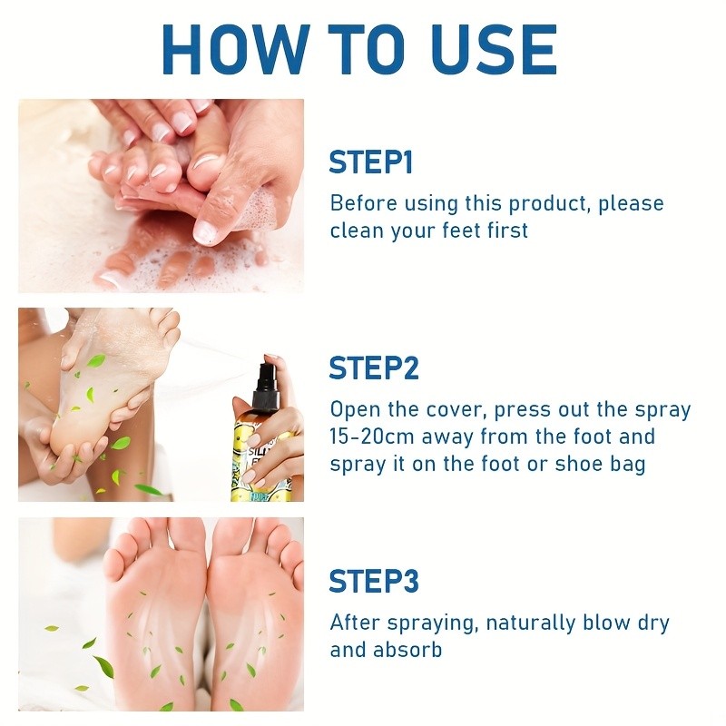 ROZINO Lemon Foot Deodorizing Spray