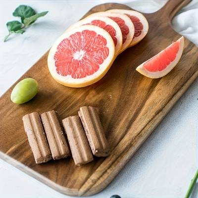 KEMORELA Wooden Cutting Boards with Handles 1/2/6pcs Premium Serving & Charcuterie Trays