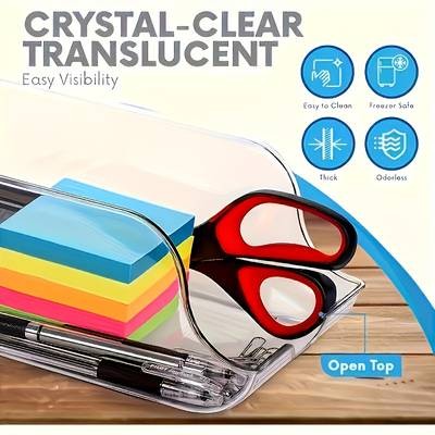 Awaoko 3pcs Pull-Top Acrylic Can Storage Boxes Transparent Fridge Organizer Bins