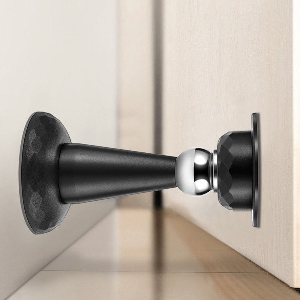 MCMLS Heavy-Duty Magnetic Door Stopper No-Drill Anti-Slam Holder for Safe & Modern NZ Home Spaces