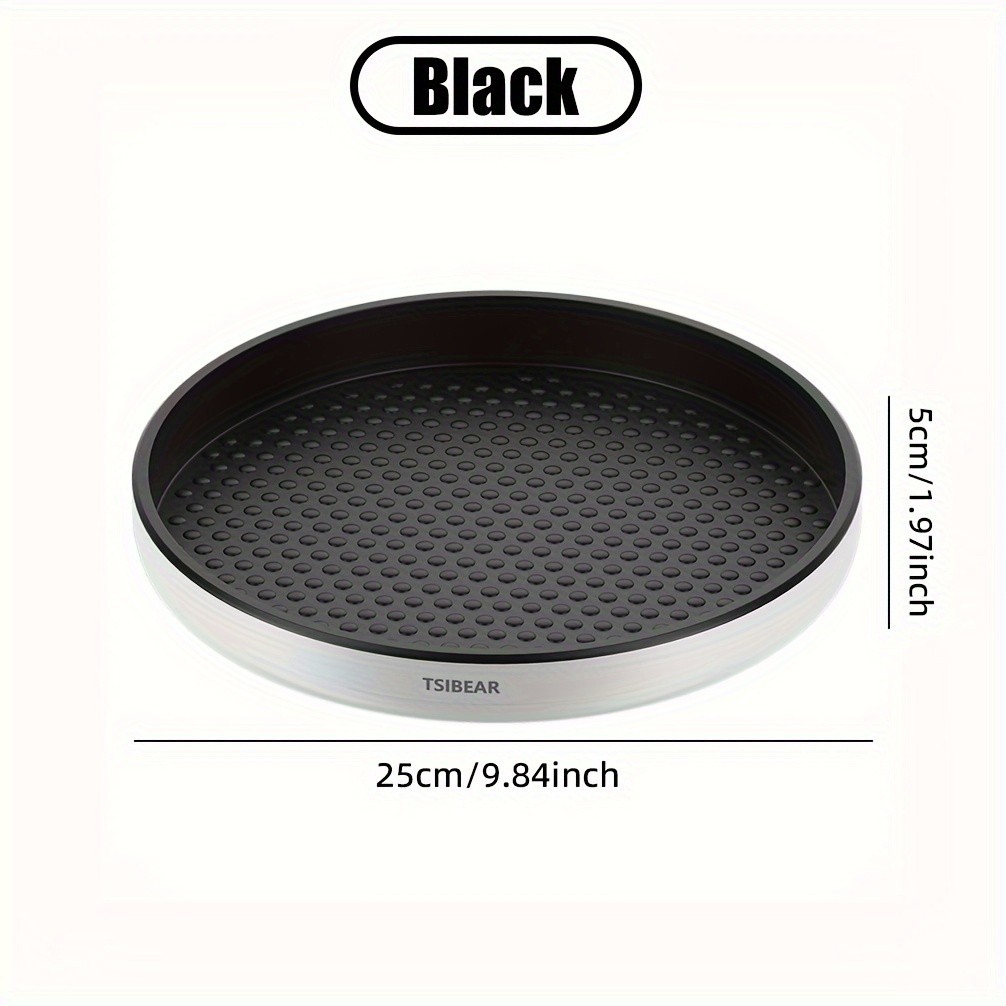 MCMLS 360 Rotating Storage Organizer Space-Saving 10-Inch Multi-Purpose Spinning Tray for NZ Kitchens & Pantries