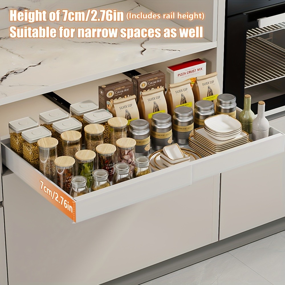 MCMLS Expandable Pull-Out Cabinet Rack Heavy-Duty Adjustable Under-Sink Organizer for NZ Kitchens & Pantries