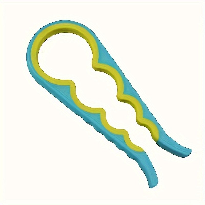 YUHUPHYLLIC 4-in-1 Multifunctional Portable Bottle Opener Non-Slip Can Opener for Beer, Bottles & Jars in NZ Kitchens