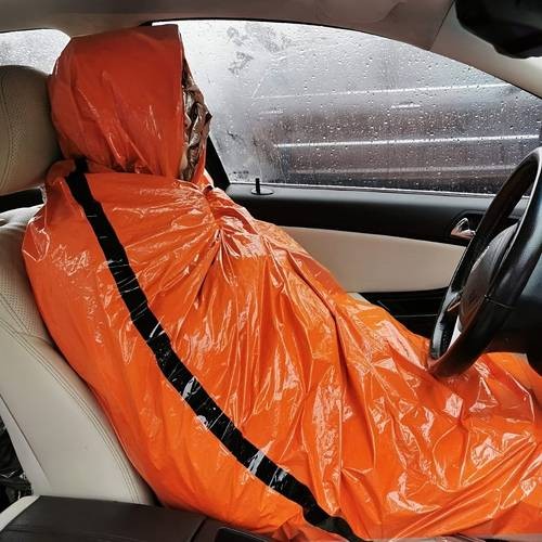 3pcs Emergency Survival Shelter with Thermal Blanket Portable Lightweight Tent for Camping, Hiking & Outdoor Emergencies