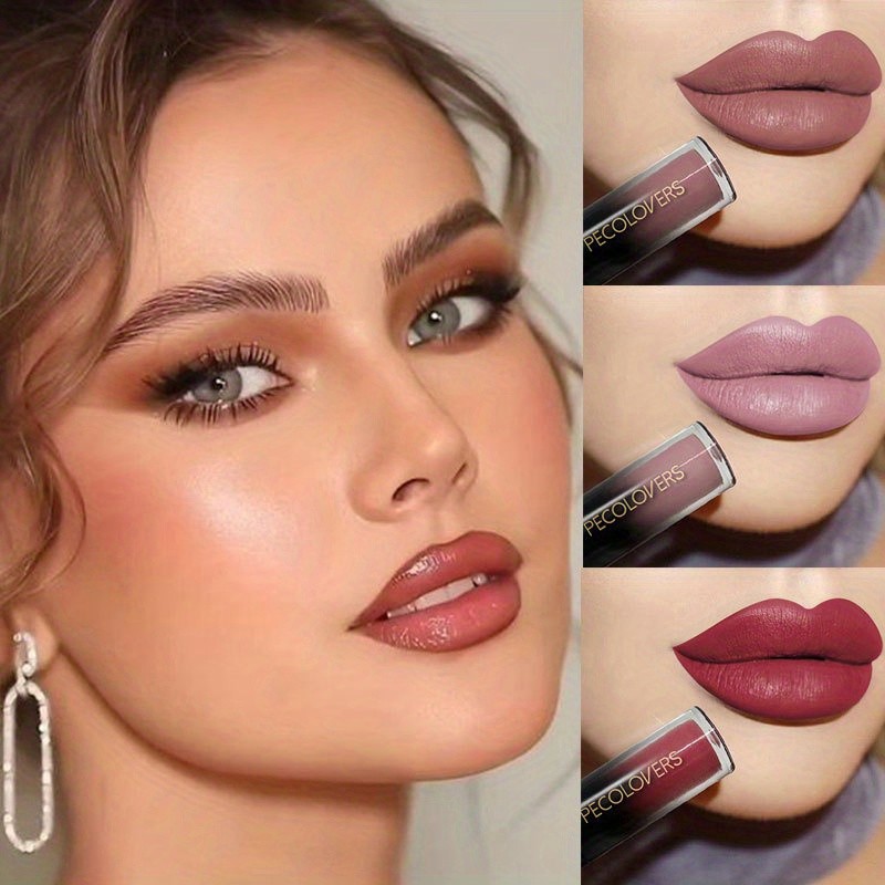 Nude Velvet Lipstick Lip Gloss