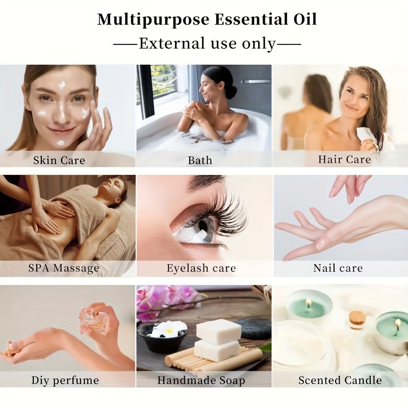 Natural Jojoba Oil Essential Oil Versatile Skincare for Massage, Hair, Face, and More