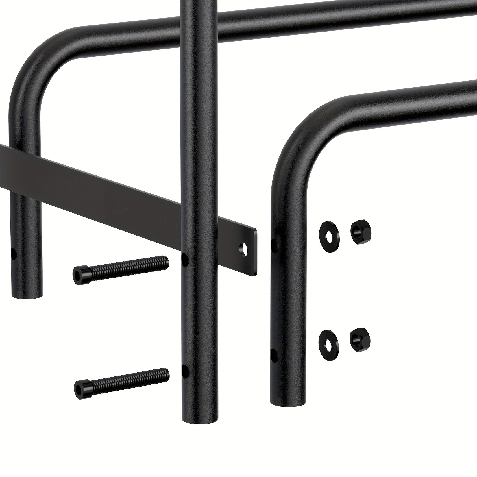 wisfor Metal Iron Firewood Rack Heavy Duty Log Storage for Fireplace