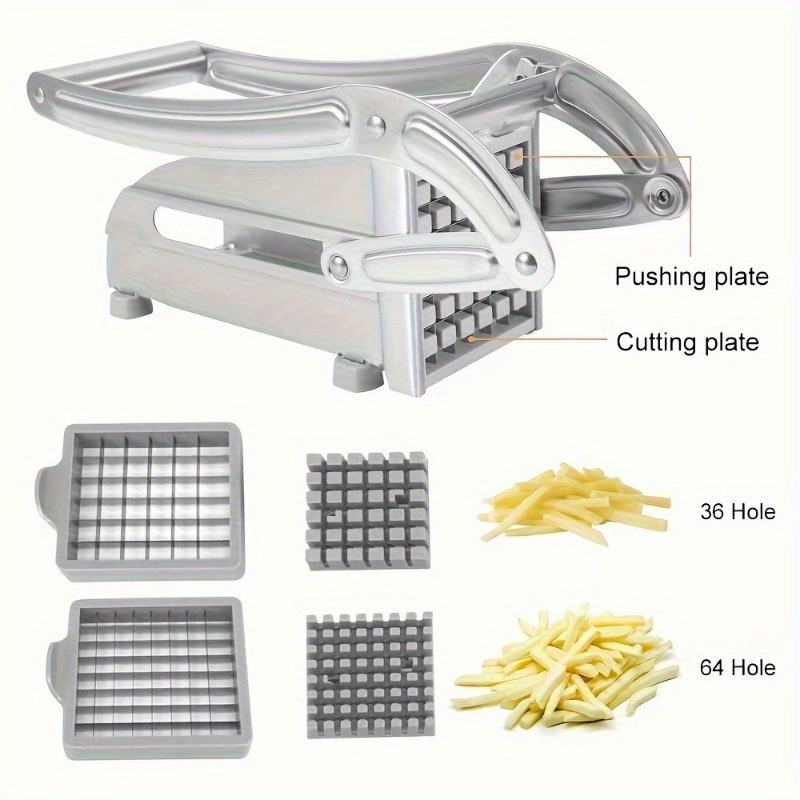 FARIDABIO Stainless Steel Fruit Cutting Machine Manual French Fry Cutter and Vegetable Chopper